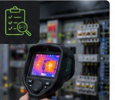 Site audit and health check with thermal imaging